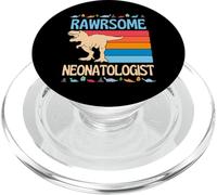 Impresionante Neonatólogo Bebé Nicu Doctor Neonatal Dinosaurio PopSockets PopGrip para MagSafe