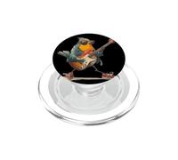 Impresionante pájaro petirrojo con Guitarra eléctrica para niños y niñas PopSockets PopGrip para MagSafe