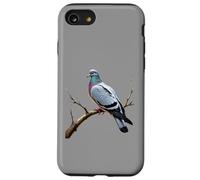 Impresionante Paloma en una Rama Arte de pájaro para niñas Amantes de Las Aves Carcasa para iPhone SE (2020) / 7/8