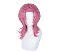 Impresionante Peluca De Trenza Morada Para Cosplay Y Halloween, Cabello Sintético Largo Y Recto Con Pelota Incluida Para Adultos Y Adolescentes D