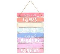 something different Placa, Madera, Multicolor, Altura: 30 cm, Ancho: 20 cm, Profundidad: 1 cm