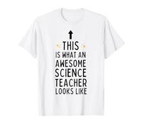 Impresionante Profesor de Ciencias Parece un Papá Noel Secreto Camiseta