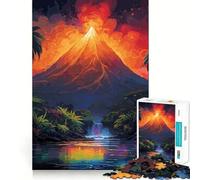 Impresionante Rompecabezas de montaña de 1000 Piezas para Adolescentes, Juguete para aliviar el estrés, Corte preciso, Regalo artístico 50x75cm