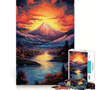 Impresionante Rompecabezas de montaña de 1000 Piezas para Adolescentes Rompecabezas de lógica sólida Juguete Relajante y Divertido Corte de precisión Artículo de Santa Claus 38x52cm