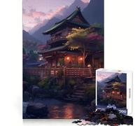 Impresionante Rompecabezas japonés de 1000 Piezas para Adolescentes Requiere práctica y es fácil de armar Bordes definidos Regalo Ideal para Cualquier ocasión (38x26cm)