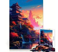 Impresionante Rompecabezas japonés de 1000 Piezas para Adolescentes Rompecabezas Sharp Recall,Relajante,para Momentos de Ocio,Uniforme, (50x75cm)