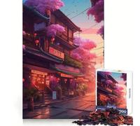 Impresionante Rompecabezas japonés de 1000 Piezas para Adultos Mejora la Memoria Ocio y escapada Corte de Calidad Regalo sincero (38x52cm)