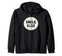 Impresionante Sonrisa o más Busca un Aspecto Divertido Sudadera con Capucha