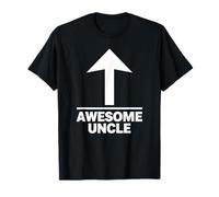 Impresionante Tío Arrow Minimal Bold Tipografía Gráfico Camiseta