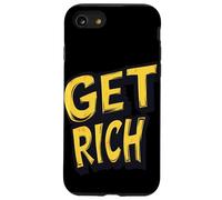 Impresionante traje de habla Get Rich para adultos y niños Carcasa para iPhone SE (2020) / 7 / 8