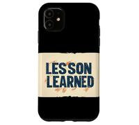 Impresionante traje de lección aprendida Carcasa para iPhone 11