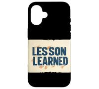 Impresionante traje de lección aprendida Carcasa para iPhone 16