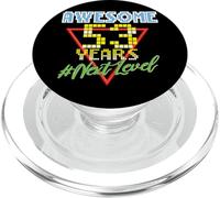 Impresionantes 53 años, 53 años de juegos retro y diseño de nivel superior PopSockets PopGrip para MagSafe