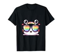Impresionantes gafas de sol de arco iris lindo caracol Camiseta