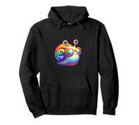 Impresionantes gafas de sol de arco iris lindo caracol Sudadera con Capucha