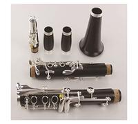 Impresionario Musical Crimson Clarinet De 17 Llave Para Estudiantes, Adultos, Principiantes. Clarinetes