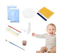 Impresiones de manos y pies de bebé,Kit de de bebé - Kit de de pies,Recuerdo para guardería, arte de memoria, huella de mano, artículo decorativo para guardería