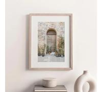 Impresiones en lienzo de estilo rural italiano, pinturas de olivos mediterráneos, arte europeo, pósteres de pared para decoración moderna del hogar (70 x 110 cm/sin marco)