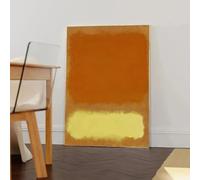 Impresiones en lienzo de Mark Rothko, póster abstracto multicolor para pared, sala de estar, dormitorio, entrada, cafetería, decoración moderna para el hogar (40 x 55 cm/sin marco)