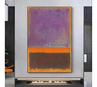 Impresiones en lienzo, pintura de Mark Rothko, póster abstracto e impresiones, pintura en lienzo, arte de pared, imágenes, decoración de la habitación del hogar, 70 x 100 cm, sin marco