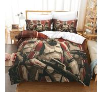 Impreso En 3D Star Wars Juego De Ropa De Cama con Cierre De Cremallera Funda De Almohada Funda De Edredón Microfibra Super King(260x220cm)