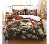 Impreso En 3D Star Wars Juego De Ropa De Cama con Cierre De Cremallera Funda De Almohada Juego De Funda De Edredón Microfibra Single(140x200cm)