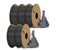 Impresora 3D del filamento 1.75m m PLA 5/10Rolls que imprimen el material plástico for la MEZCLA de FDM(5Roll Gray)