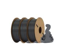 Impresora 3D del filamento 1.75m m PLA 5/10Rolls que imprimen el material plástico for la MEZCLA de FDM(3Roll Gray)