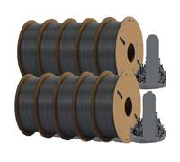 Impresora 3D del filamento 1.75m m PLA 5/10Rolls que imprimen el material plástico for la MEZCLA de FDM(10Roll Gray)