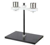 Impresora 3D Filtro de Resina UV de Metal Taza de Embudo Soporte de colador de Reciclaje de líquido de Aceite Compatible con Piezas de Impresora 3D LCD/DLP/SLA Photon Mono(Double End Bracket)