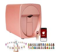 Impresora 3D for uñas, impresora digital portátil for decoración de uñas con control por aplicación, for uso en salones de belleza y en el hogar, más de 1000 imágenes, impresión de fotos