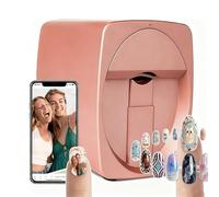 Impresora 3D for uñas, máquina de pintura de uñas, impresoras digitales inteligentes for arte, identificación por cámara, más de 1000 diseños, WiFi/diseño personalizado/impresión y secado