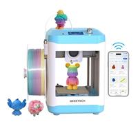 Impresora 3D GIANTARM GEEETECH M1S con Wi-Fi, Control Inteligente y Pantalla a Color. Miniimpresora 3D para Principiantes, extrusor de accionamiento Directo y Velocidad de impresión 250 mm/s más.