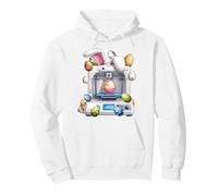 Impresora 3D Máquina Impresora 3D Huevos Conejo de Pascua Orejas de Conejo Sudadera con Capucha