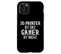 Impresora 3D por día Gamer por Noche impresión 3D Profesional Carcasa para iPhone 11 Pro