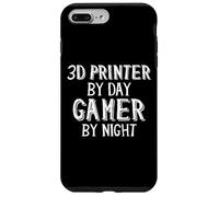 Impresora 3D por día Gamer por Noche impresión 3D Profesional Carcasa para iPhone 7 Plus/8 Plus