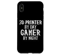 Impresora 3D por día Gamer por Noche impresión 3D Profesional Carcasa para iPhone XS MAX