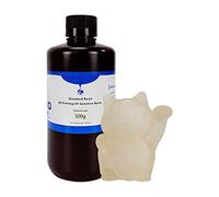 Impresora 3D, Resina LCD DLP Foto Curado UV Líquido de Impresión Alta Dureza 500 G Accesorios de Luz Naranja (Transparente)