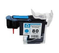 Impresora 80 cabezal de impresión C4820A C4821A C4822A C4823A Compatible con HP Designjet 1050 1055 1055cm 1050c Plus(1 set)