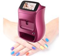 Impresora AutomáTica De UñAs, Imprime Un Dedo A La Vez, Con Pantalla TáCtil, ImpresióN RáPida En 10 Segundos, Para Estudios De Bodas/Estudios De UñAs