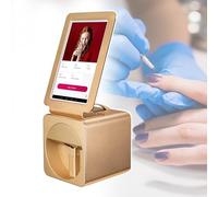 Impresora AutomáTica De UñAs Para Amantes De Las UñAs, Con Asa Superior/Pantalla TáCtil, ImpresióN De Posicionamiento RáPido, Para Estudios De Bodas/Estudios De UñAs