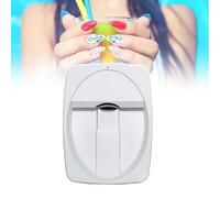 Impresora AutomáTica De UñAs Para Salones De Belleza, Contenido De ImpresióN Personalizado Conectado A Wifi, Identifica AutomáTicamente La Forma De La UñA,White