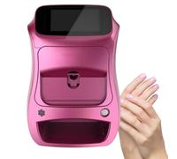 Impresora AutomáTica De UñAs Para Salones De UñAs, Con AplicacióN Connect Que Imprime ImáGenes/Inicio Con Un BotóN/Pintura En 10 Segundos/Contenido De ImpresióN Personalizado
