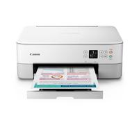 Impresora Canon PIXMA TS6420a Todo en Uno Inalámbrica [Imprimir, Copiar, Escanear], Blanca