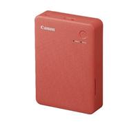 Canon SELPHY QX20: Impresora portátil de Fotos por Wi-Fi, sublimación de Tinta, 2 tamaños con Dorso Autoadhesivo, Carga USB-C. Rojo (Sin Tinta/Papel).