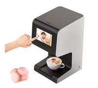 Impresora comercial Coffee Latte Art con pantalla táctil de 7 pulgadas para fotos y texto, impresión rápida en 10 segundos, tinta de grado alimenticio de 45 ml, fácil instalación