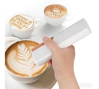 Impresora Comestible Con Bluetooth Bolígrafo Impresión Inalámbrico Mano Impresora Inyección Tinta Ompacto Portátil For Hogar Pequeña Panadería Café Latte Arte Cerveza Cócteles Galletas(Red)