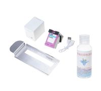 Impresora de alimentos de inyección de tinta de mano para proyectos creativos para decoración de postres de café y pasteles de café con leche