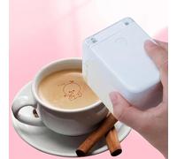 Impresora De Alimentos,Impresora Portátil Para Pasteles En Color,Mini Impresora Comestible Portátil Con Imagen De Adorno,Máquina Impresora Comestible Para Pan,Café,Amantes De Comida,Cocina Artística