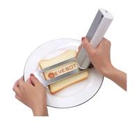 Impresora de alimentos portátil, Impresora para decoración de alimentos, Impresora para latte art, 300 ppp, función de memoria, conexión Bluetooth Machine-brown+blackinkcartridge+auxiliaryruler